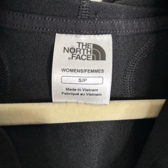 North Face Vaporwick Agave 1/4 Zip Black Pullover Hooded Jacket Women’s Small - Picture 2 of 5